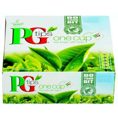 PG tips Tagged Tea Bags Pack 100