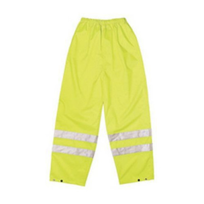 Proforce High Visibility Class1 Trousers Large Yellow