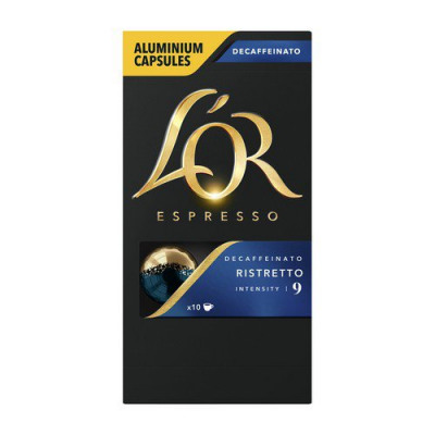 L'Or Nespresso Decaff Ristretto Capsule (Pack of 10) 4028615