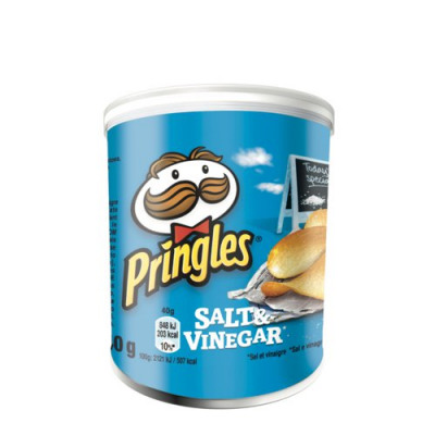 Pringles PopnGo Original Crisps Unique Shape Well-seasoned Non-greasy Pack 12