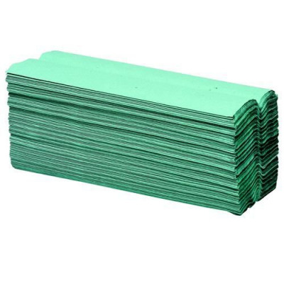 Initiative Paper Towels C-Fold Green Pack 2688 (16 packs of 168) 90mm x 230mm