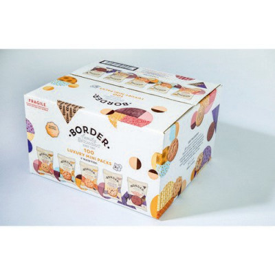Border Biscuits 5 Variety 100 Twin Mini Packs
