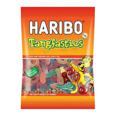 Haribo Tangfastics Sweets Bag 160g Pack of 12 145800
