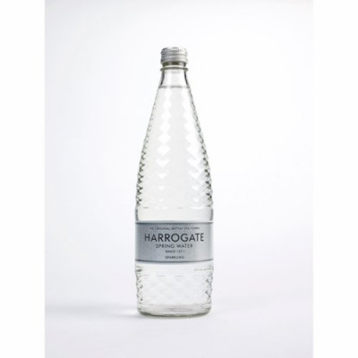 Harrogate Sparkling Water Glass Bottle 750ml Pack 12