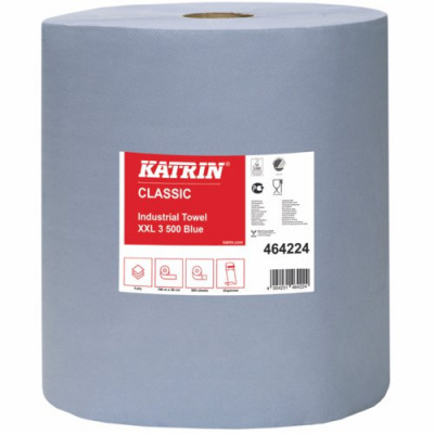Katrin Classic Industrial XXL3 Blue Laminated Towel 500 Pack 2