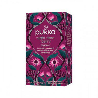 Pukka Night Time Berry Tea Bags (Pack of 20) 45060519146227