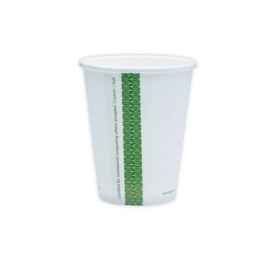 Vegware Hot Cup 8oz Single Wall White (Pack of 1000) LV-8