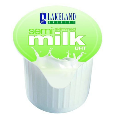Lakeland Milk Jiggers Long Life Half-Fat 12ml Pack 120
