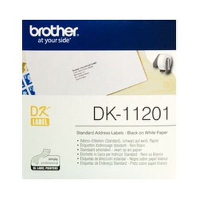 Brother QL500/550 Labelling Machine Address Labels 29x90mm Roll 400 White Code DK-11201