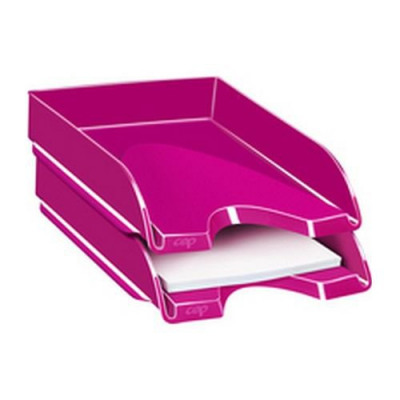 CEP Pro Gloss Letter Tray Will Hold Documents Up To 240 x 320mm In Size 100% Recyclable Pink
