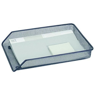 Mesh A4 Letter Tray Silver