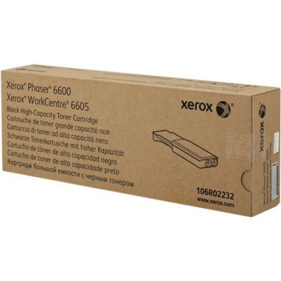 Xerox Black Toner Cartridge High Capacity 106R02232
