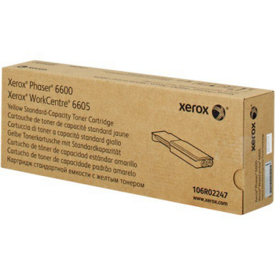 Xerox Yellow Toner Cartridge 106R02247