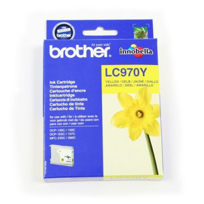 Brother Ink Cartridge Yellow LC970Y