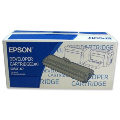 Epson EPL-6200L Developer Toner Cartridge Black S050167