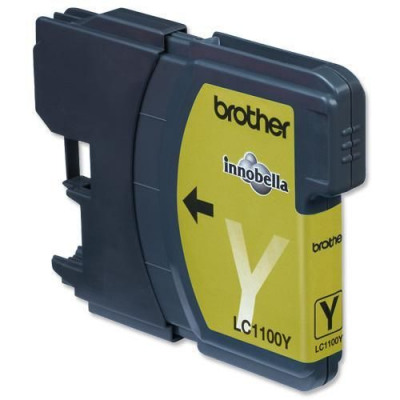 Brother Ink Cartridge Yellow LC1100HYY