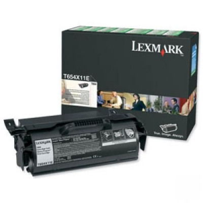 Lexmark 0T654X11E 36K High Capacity Black RETURN Toner