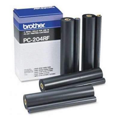 Brother Fax-1020 Ribbon Refill Pack 4 PC204
