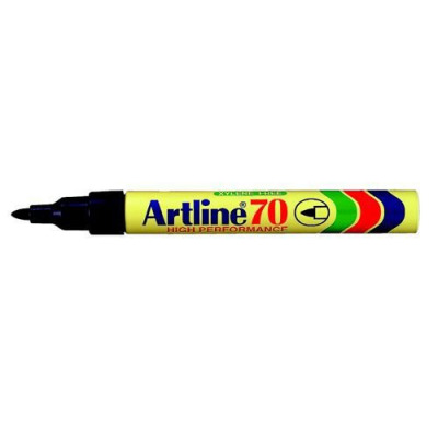 Artline Permanent Marker 70 Bullet Tip Black