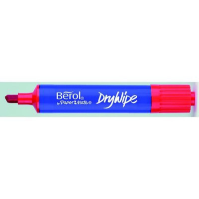 Berol Drywipe Pen Chisel Assorted Display Pack 48