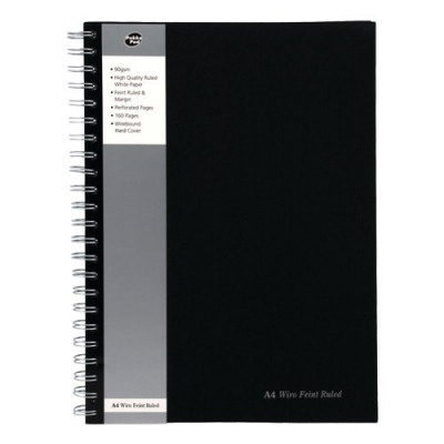 Pukka Pad Feint Ruled Wirebound Notebook A4 (Pack of 5) SBWRULA4
