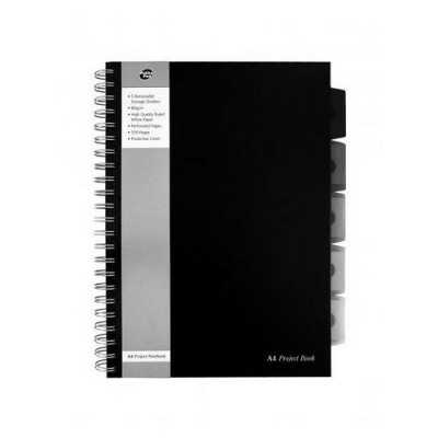 Pukka Pad Project Book A4 Black