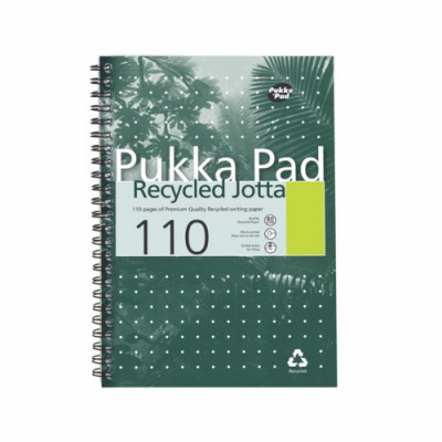 Pukka Pad Recycled Wirebound A5 200 Pages