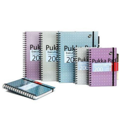 Pukka A5 Executive Metallic Project Book 200 Pages 80gsm
