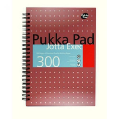 Pukka Pad Writing Pads Jotta Executive Metallic A4 80gsm 300 Pages