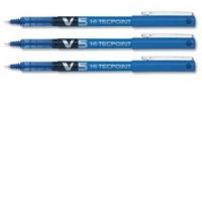 Pilot Hi-Tecpoint V5 Liquid Ink Rollerball Pen Blue