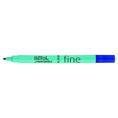 Berol Colour Fine Pen 0.6mm Assorted Pack 12
