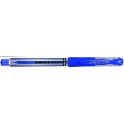 Uni-Ball Signo Gel Grip Rollerball Pen Medium Blue (Pack of 12) 9003951