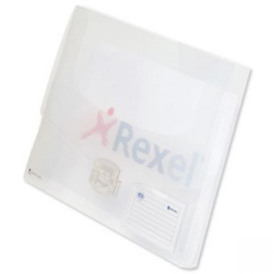 Rexel Ice Document Box 25mm Polypropylene A4 Clear (Pack of 10) 2102027
