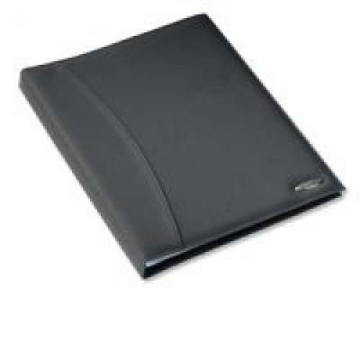 Black Rexel A5 Clearview Display Book with 24 Pocket 