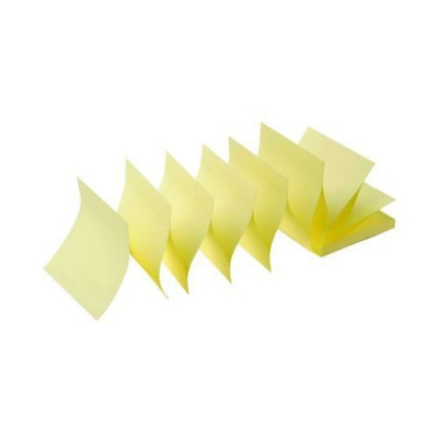 Initiative Sticky Z-Notes 76x76mm (3x3 Inches) Yellow