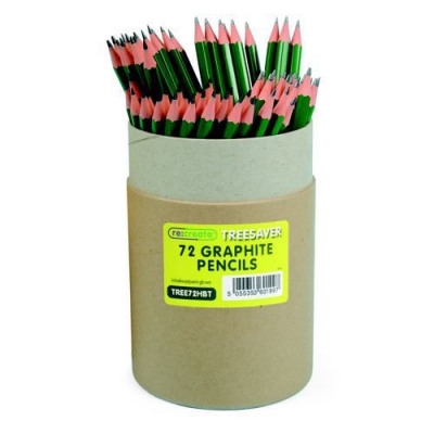 Recreate Treesaver Wood-free Pencil Tube of HB