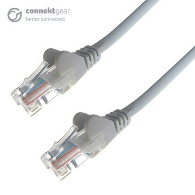 Connekt Gear RJ45 Cat6 Grey 10m Snagless Network Cable 31-0100G