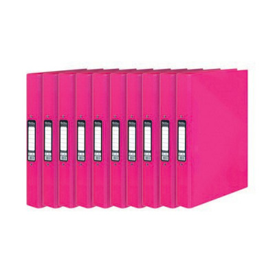 Pukka Brights Ringbinder A4 Pink (Pack of 10) BR-7772
