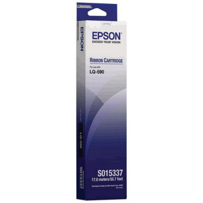 Epson Fabric Ribbon Cartridge LQ-590 Black C13S015337