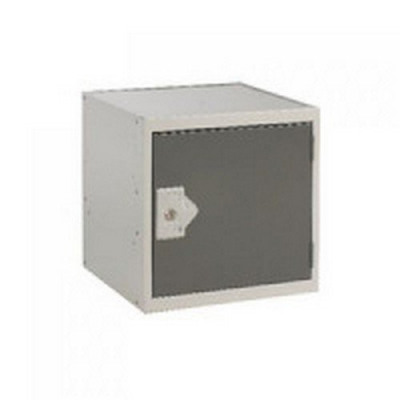One Compartment Cube Locker D300mm Dark Grey Door MC00087