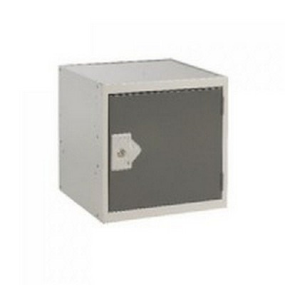 One Compartment Cube Locker D380mm Dark Grey Door MC00093