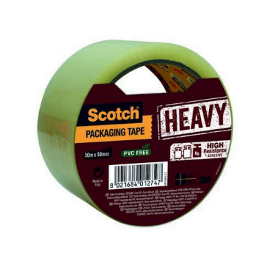 Scotch Tape PVC 50x66 Clear PVC Pack 6