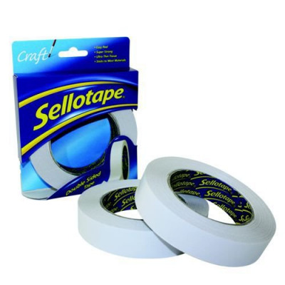 Sellotape Double Sided Tape 25mm x 33m