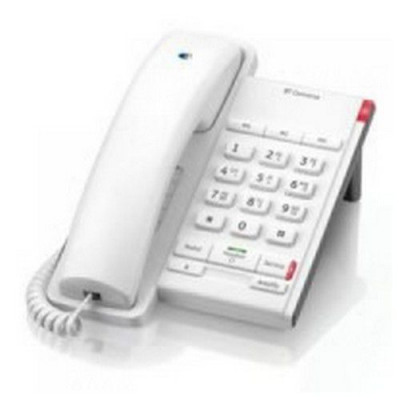BT Converse 2100 Telephone 1 Redial Mute Function 3 Number Memory White