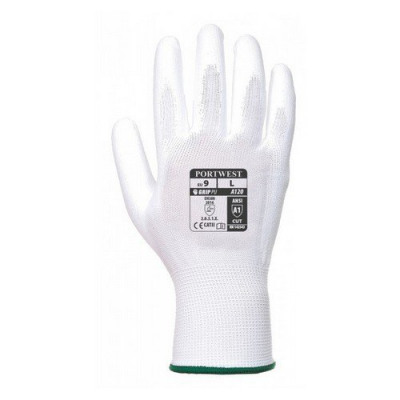 PU Palm Glove White XS/6XXL/11