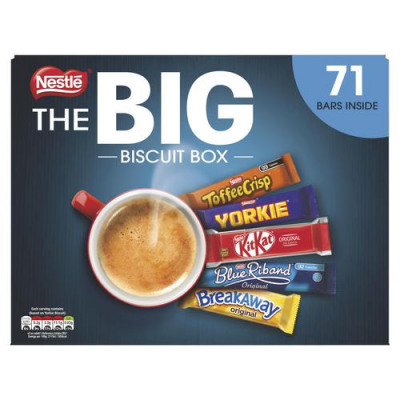 Nestle Big Chocolate Box Assorted 99 Calories Per Bar Pack 70