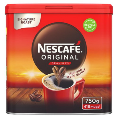 Nescafe Coffee Granules 750gsm Tin