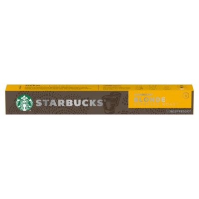 Nespresso Starbucks Blonde Roast Espresso Coffee Pods (Pack of 10) 12423392