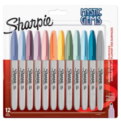 Sharpie Permanent Marker Mystic Gems (Pack of 12) 2157681