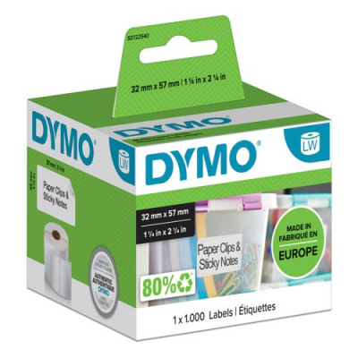 Dymo Labelwriter Multipurpose Labels 57x32mm Pack 1000